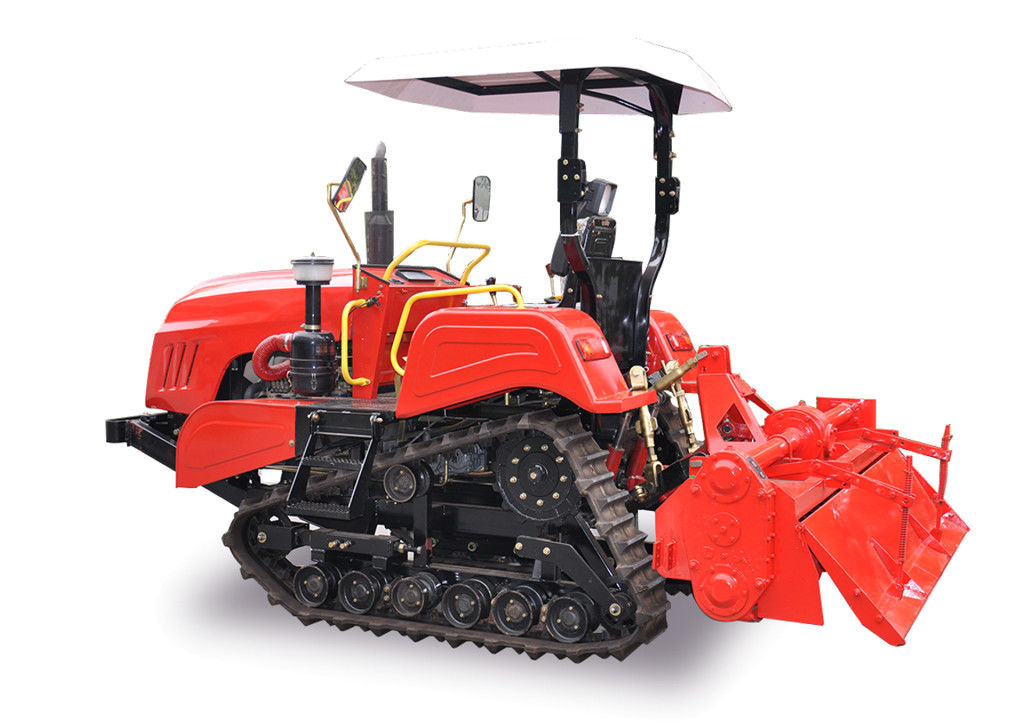 trattore agricolo del mini cingolo 36.8kw con il coltivatore rotatorio 50HP XJ502LT fornitore